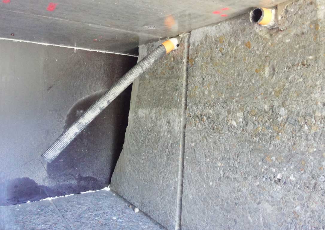 bouchardage beton avant re betonnage dallages et voile
